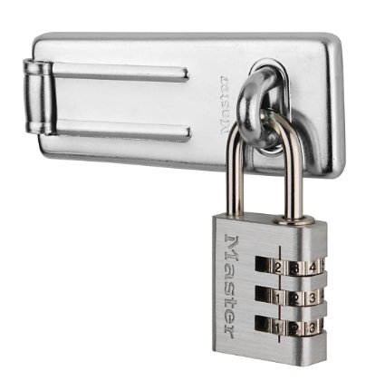 Master Lock 7630703EURD Set Olarak Şifreli Kilit Askıları Dövme Çelik