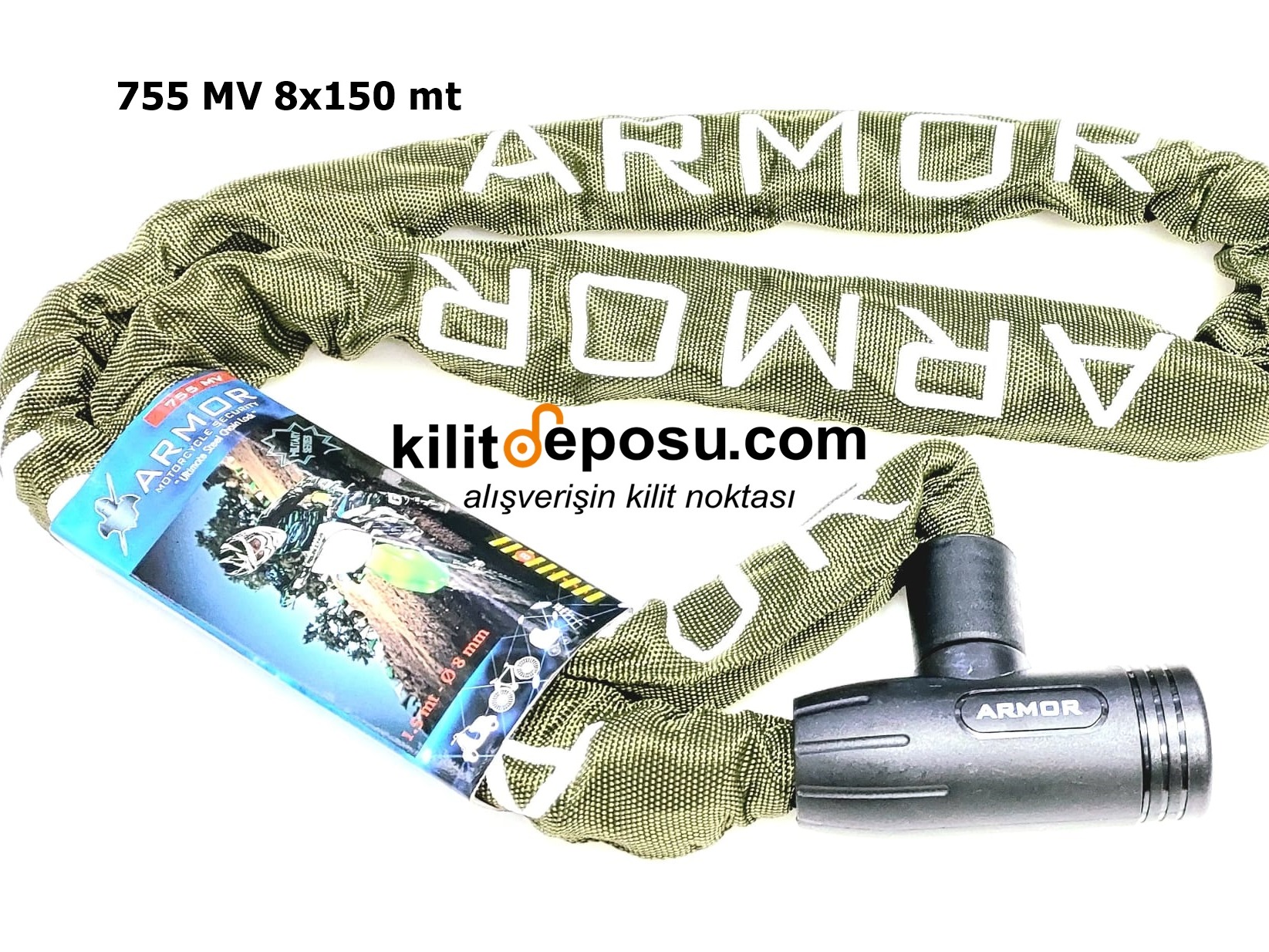 Armor 755MV 8x150 Mt Zincir Kilit